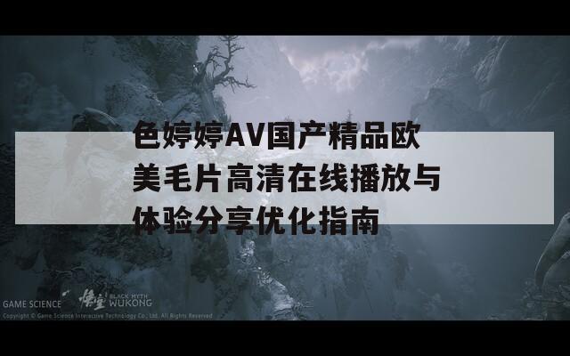 色婷婷AV国产精品欧美毛片高清在线播放与体验分享优化指南  第1张