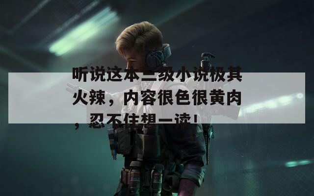 听说这本三级小说极其火辣，内容很色很黄肉，忍不住想一读！