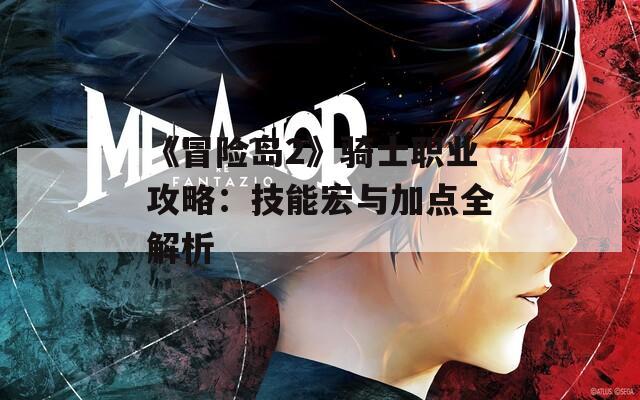 《冒险岛2》骑士职业攻略：技能宏与加点全解析  第1张