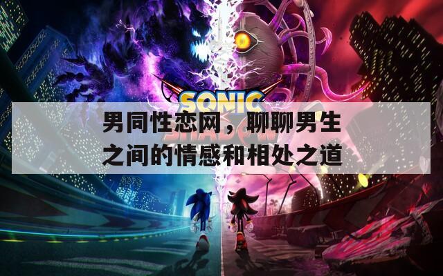 男同性恋网，聊聊男生之间的情感和相处之道  第1张