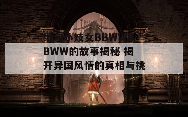 缅甸小妓女BBWWBBWW的故事揭秘 揭开异国风情的真相与挑战