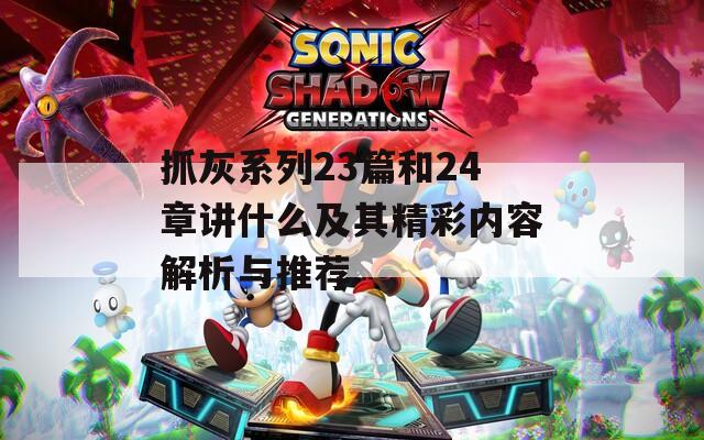 抓灰系列23篇和24章讲什么及其精彩内容解析与推荐  第1张