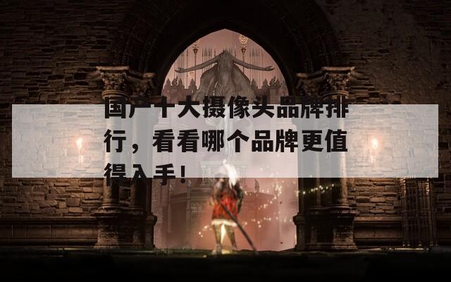 国产十大摄像头品牌排行，看看哪个品牌更值得入手！