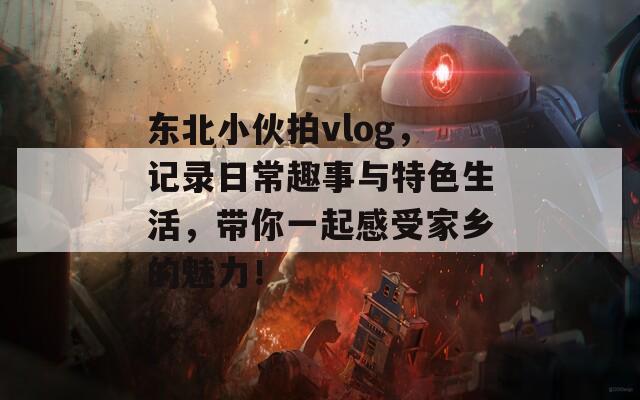东北小伙拍vlog，记录日常趣事与特色生活，带你一起感受家乡的魅力！  第1张