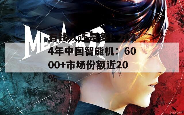 有钱人还是多！2024年中国智能机：6000+市场份额近20%