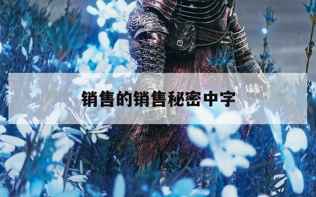 销售的销售秘密中字
