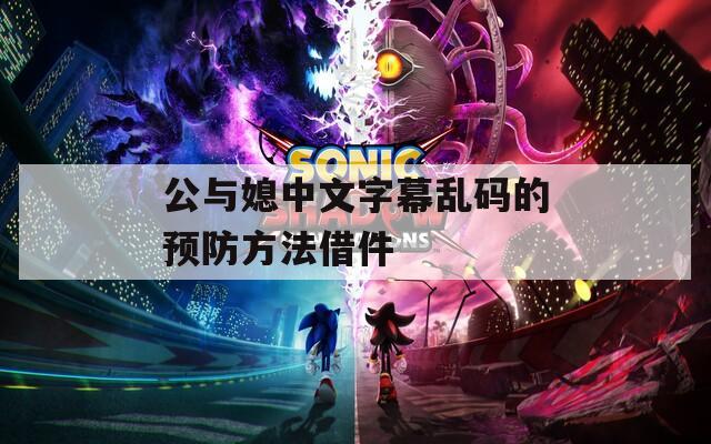 公与媳中文字幕乱码的预防方法借件  第1张