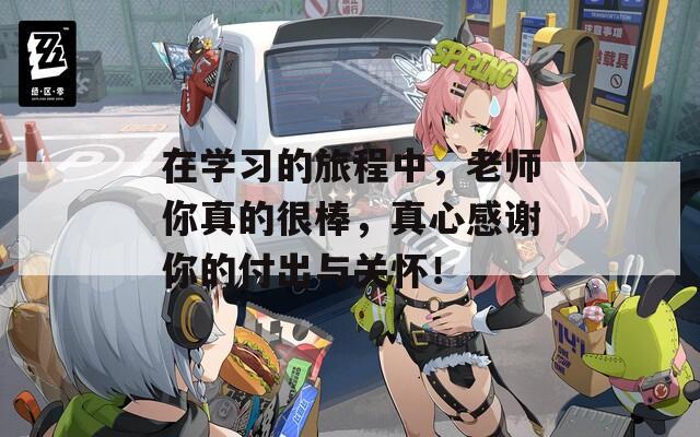 在学习的旅程中，老师你真的很棒，真心感谢你的付出与关怀！