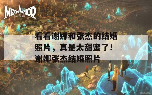 看看谢娜和张杰的结婚照片，真是太甜蜜了！谢娜张杰结婚照片