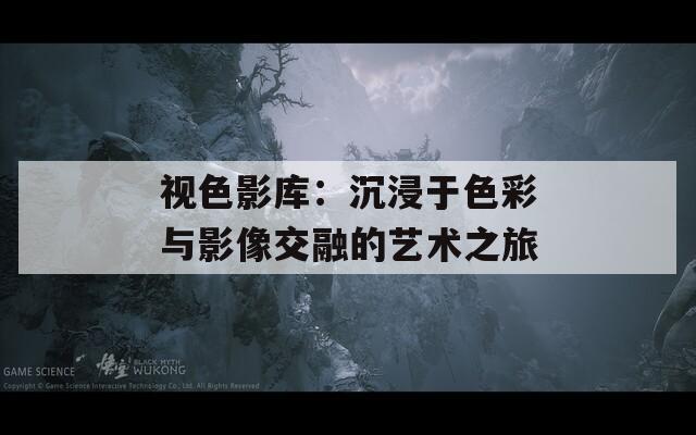 视色影库：沉浸于色彩与影像交融的艺术之旅  第1张