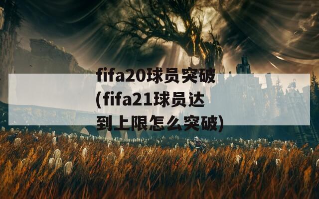 fifa20球员突破(fifa21球员达到上限怎么突破)