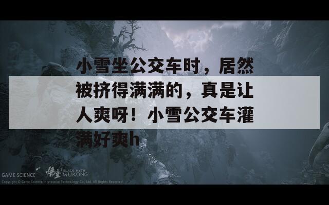 小雪坐公交车时，居然被挤得满满的，真是让人爽呀！小雪公交车灌满好爽h  第1张