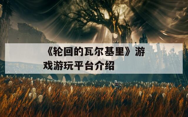 《轮回的瓦尔基里》游戏游玩平台介绍