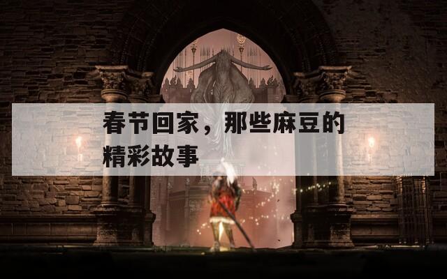 春节回家，那些麻豆的精彩故事  第1张