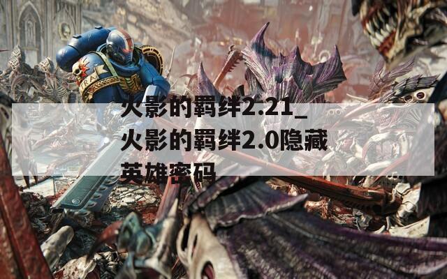 火影的羁绊2.21_火影的羁绊2.0隐藏英雄密码