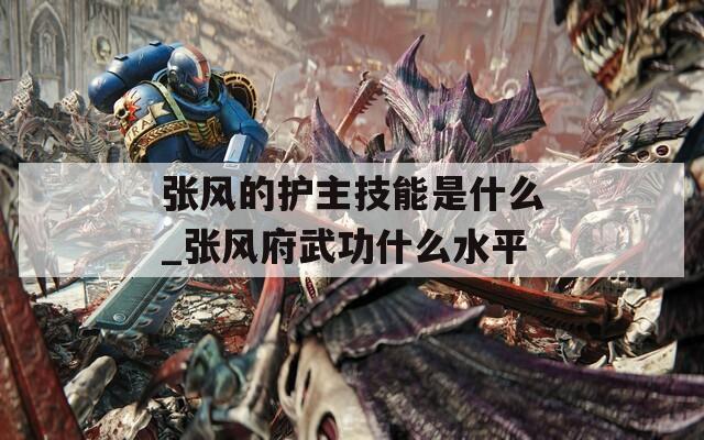 张风的护主技能是什么_张风府武功什么水平