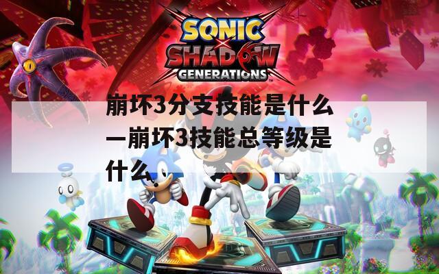 崩坏3分支技能是什么—崩坏3技能总等级是什么