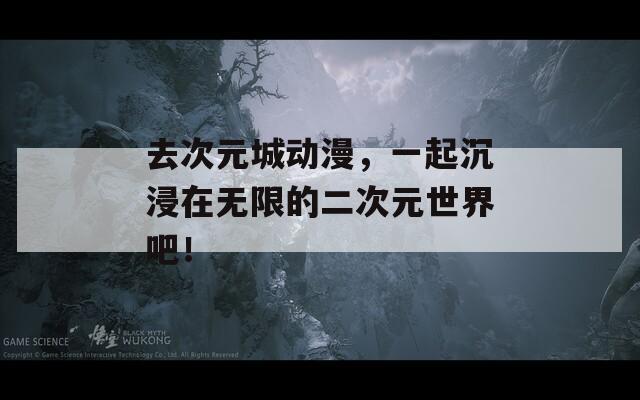 去次元城动漫，一起沉浸在无限的二次元世界吧！