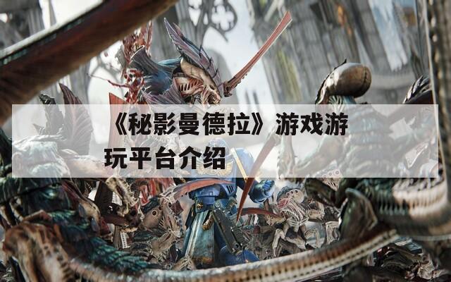 《秘影曼德拉》游戏游玩平台介绍  第1张