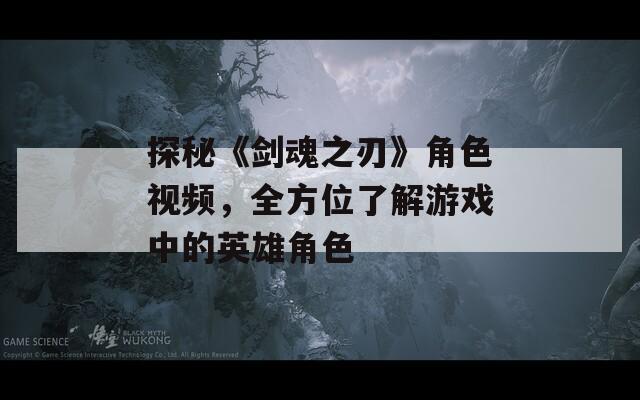 探秘《剑魂之刃》角色视频，全方位了解游戏中的英雄角色  第1张