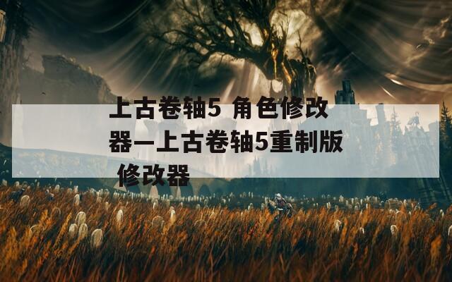 上古卷轴5 角色修改器—上古卷轴5重制版 修改器  第1张